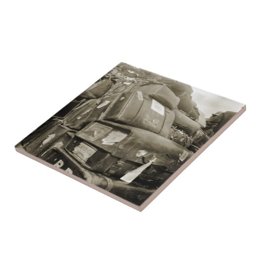 CARREAU WAGON SUITCASE 1890 (Côté)