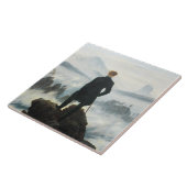 Carreau Wanderer au-dessus de la mer de brouillard, Friedr (Côté)