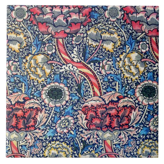 Carreau Wandle, William Morris (Devant)
