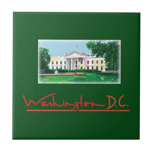 Carreau Washington DC - Maison Blanche (Devant)