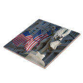 Carreau Washington, DC, statue de Benjamin Franklin (Côté)