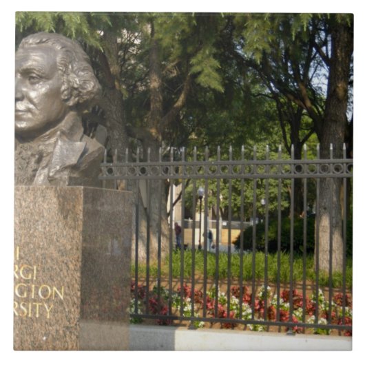 Carreau Washington, DC, statue de George Washington, The (Devant)