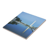 Carreau Washington Monument, Reflect Pool, Washington (Côté)