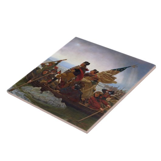 Carreau Washington Traversant le Delaware (Côté)