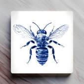 Carreau Wasp Faux Cyanotype -