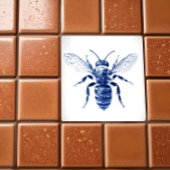 Carreau Wasp Faux Cyanotype -