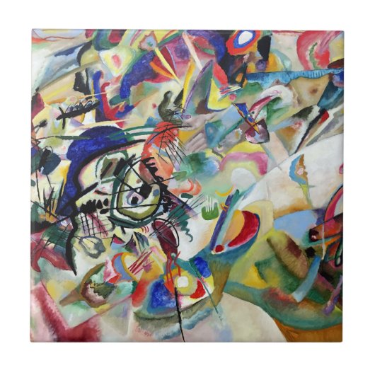 Carreau WASSILY KANDINSKY - Composition VII 1913 (Devant)