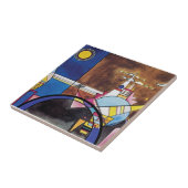 Carreau Wassily Kandinsky - Grande Porte De Kiev Abstrait (Côté)