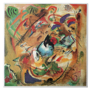 Carreau Wassily Kandinsky - Improvisation, Rêveuse,