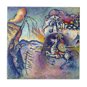 Carreau Wassily Kandinsky - Saint George et les cavaliers