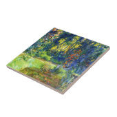 Carreau Water Lily Pond Claude Monet cool, ancien, maître, (Côté)