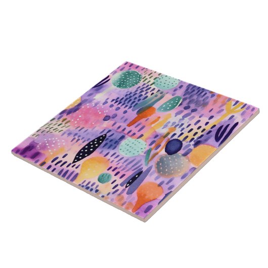 Carreau Watercolor Dream World (Côté)