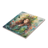 Carreau Watercolour Forest Princess (Côté)