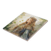 Carreau Watercolour Forest Princess (Côté)