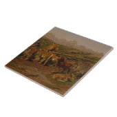 Carreau Weaning the Calves (élevage de vaches) (Côté)