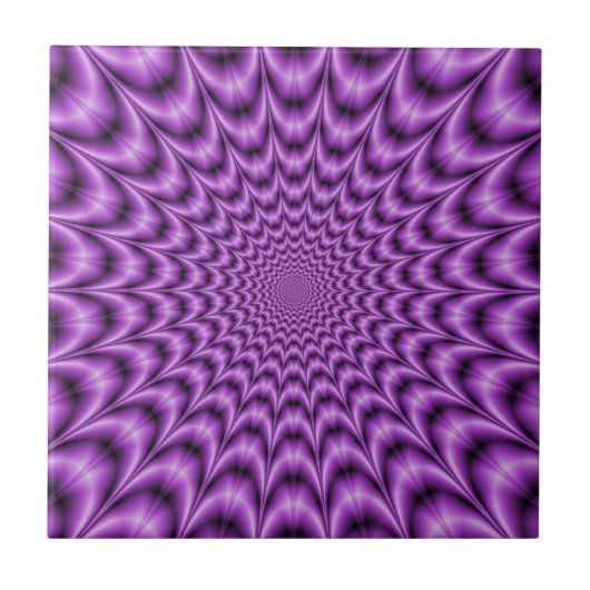 Carreau Web explosif en tuile violette (Devant)