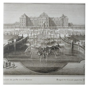 Carreau Weissenstein, vue vers le château de la barre