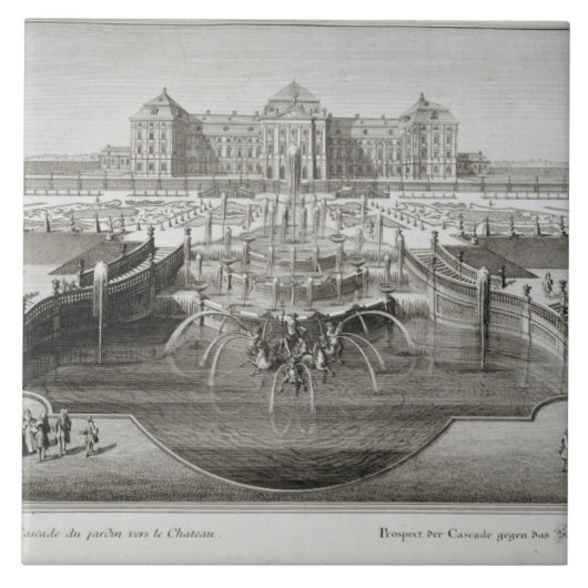 Carreau Weissenstein, vue vers le château de la barre (Devant)