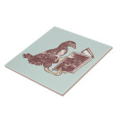 Carreau Weka Bird Lire un livre (Côté)