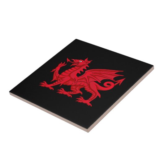 Carreau Welsh Dragon (Côté)