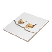 Carreau Wens rustique cuisine vintage Oiseaux Bois Chic (Côté)