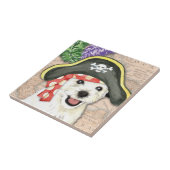 Carreau Westie Pirate (Côté)