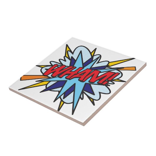 Carreau WHAM Fun Retro Comics (Côté)