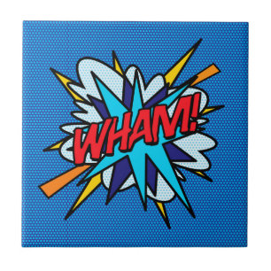 Carreau WHAM Fun Retro Comics