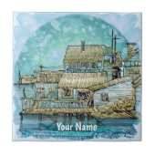 Carreau Wharf Scene (Devant)