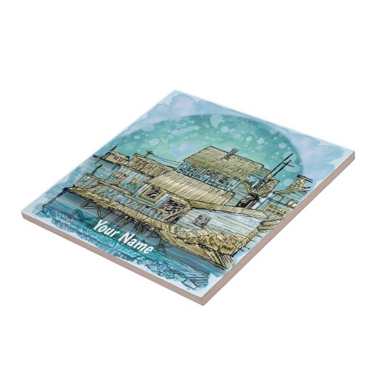 Carreau Wharf Scene (Côté)