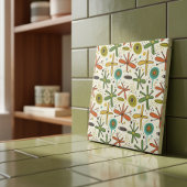 Carreau Whimsical Atomic Era Seamless Pattern #7 ID1224