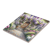 Carreau Whimsical Cottage Garden Pathway (Côté)