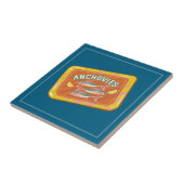 Carreau Whimsical Fish Can Anchovies Kitchen Decor (Côté)