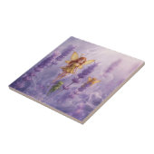 Carreau Whimsy Among the Purple Blooms (Côté)