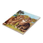 Carreau Whispering Cat, Louis Wain (Côté)