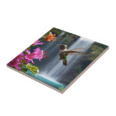 Carreau "Whispers of Nature : Hummingbird, Cascade (Côté)