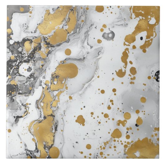 Carreau White And Golden Cozy Christmas (Devant)