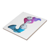 Carreau White Dove Mermaid Thunder_Cove (Côté)