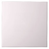 Carreau White with a touch of pink Ceramic Tile. (Devant)