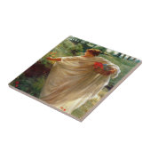 Carreau Wild Blossoms (par Edward Poynter) (Côté)