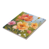 Carreau Wildflower Field | Watercolor Flowers Botanical (Côté)