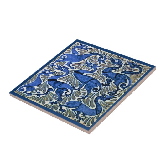 Carreau William * De Morgan Fantastic Ducks | (Côté)