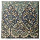 Carreau William De Morgan Inlibéré Floral intemporel (Devant)