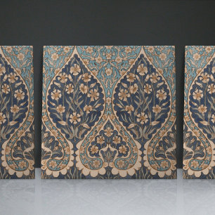 Carreau William De Morgan Inlibéré Floral intemporel