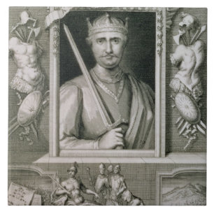 Carreau William I les 1027-87) rois d'Angleterre de