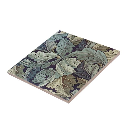 Carreau William Morris Acanthus Feuilles (Côté)