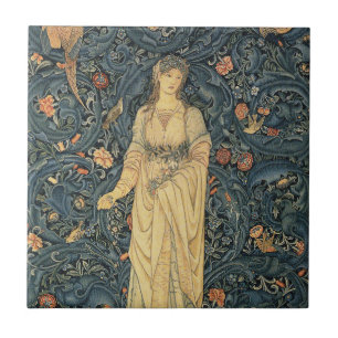 Carreau William Morris antique Flora
