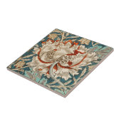 Carreau William Morris Antique Honeysuckle Motif Floral (Côté)