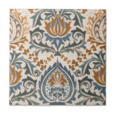 Carreau William Morris Art Nouveau Floral Victorian Repro (Devant)