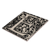 Carreau William Morris Arts et artisanat Lettre monographi (Côté)